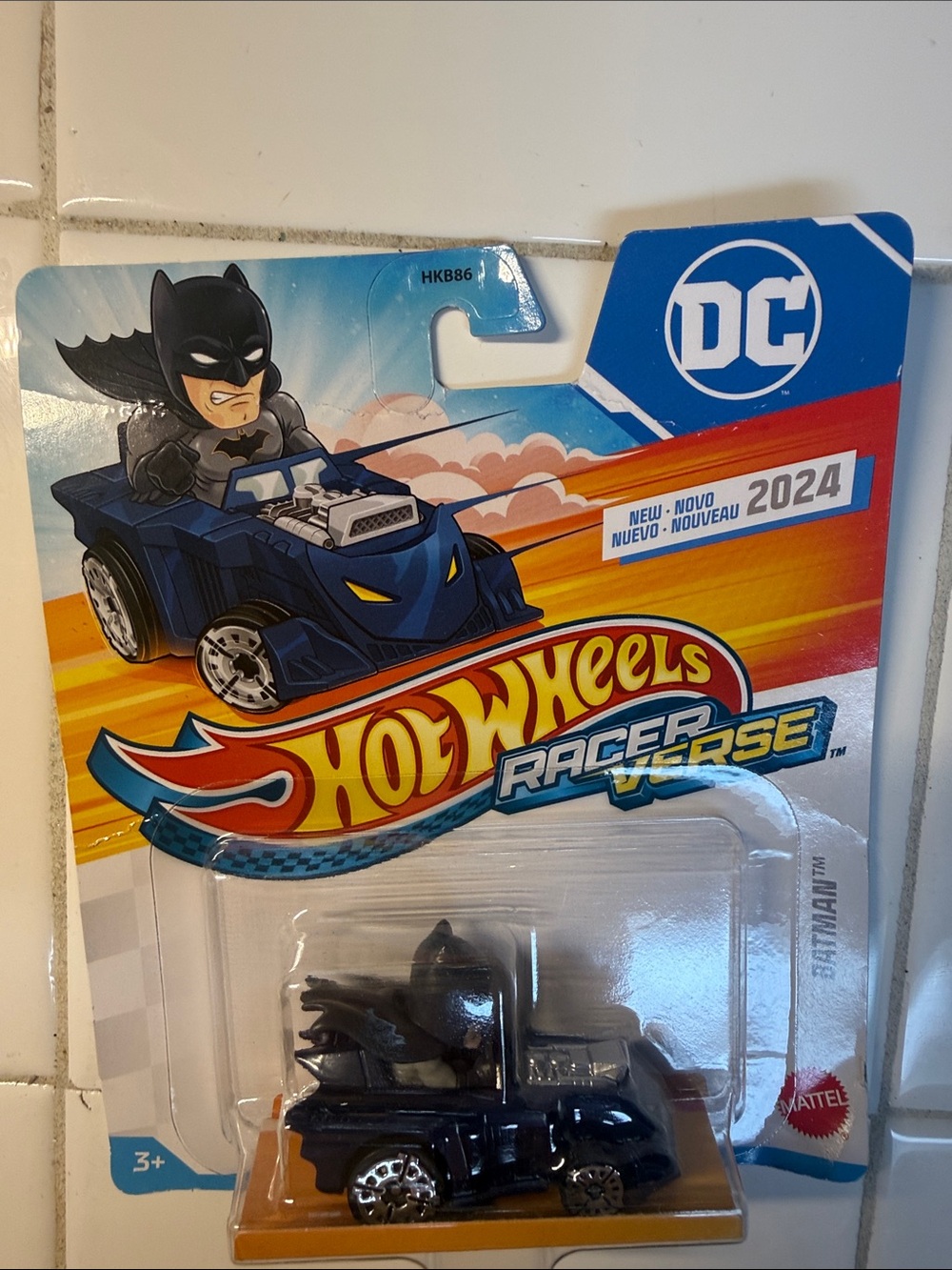 DC Batman Black Racer - Hot wheels, new in box